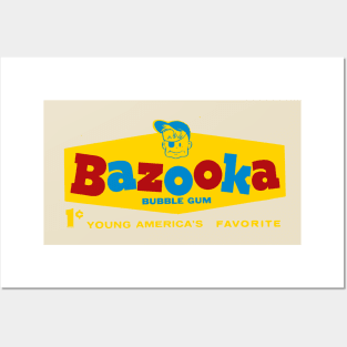 Bazooka Joe bubble gum Posters and Art